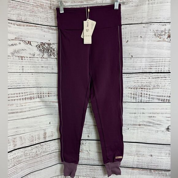 Fit li Alma Joggers leggings womens Sz Petite Small Moda Fitness pull on Brazil - Picture 2 of 9